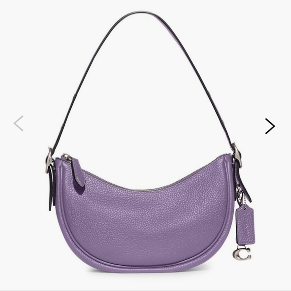 New Coach Luna Leather Handbag - Picture 1 of 10